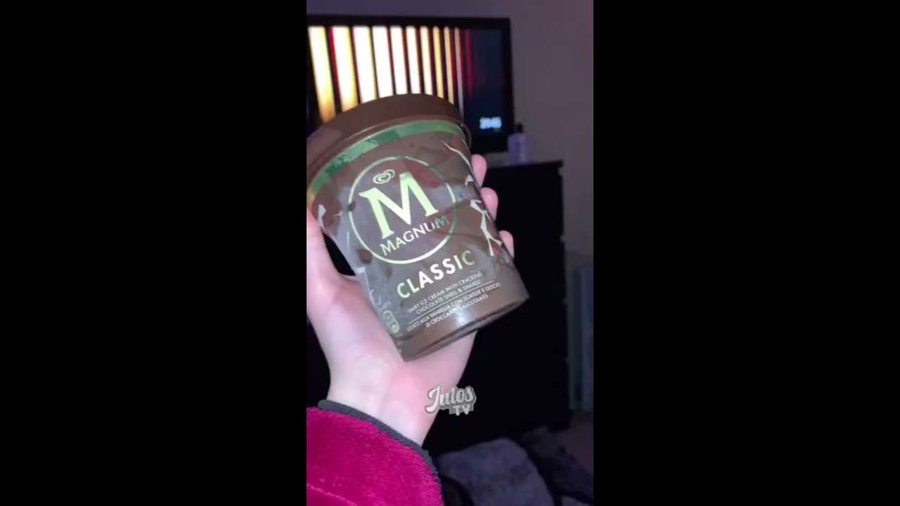 Magnum Ice Cream Chocolate Bucket ASMR I Satisfying