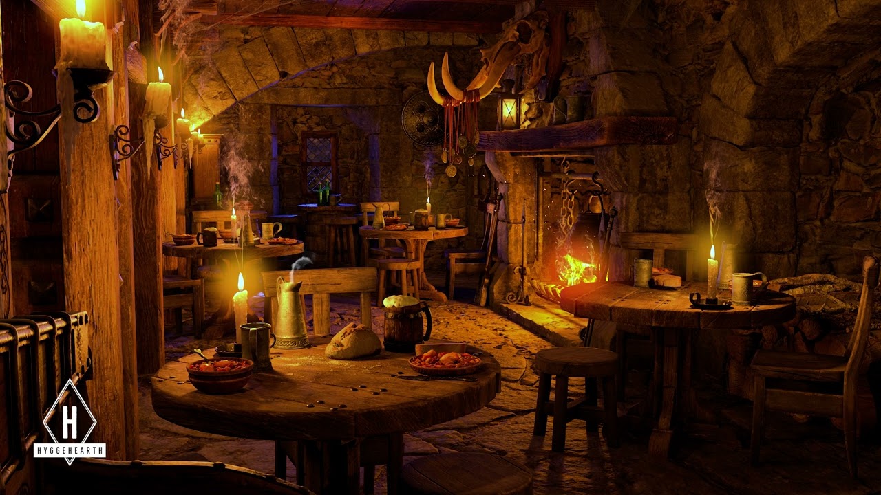 Medieval Inn Folk Tavern Ambience Music Vol 7 #adventure #DnD ...