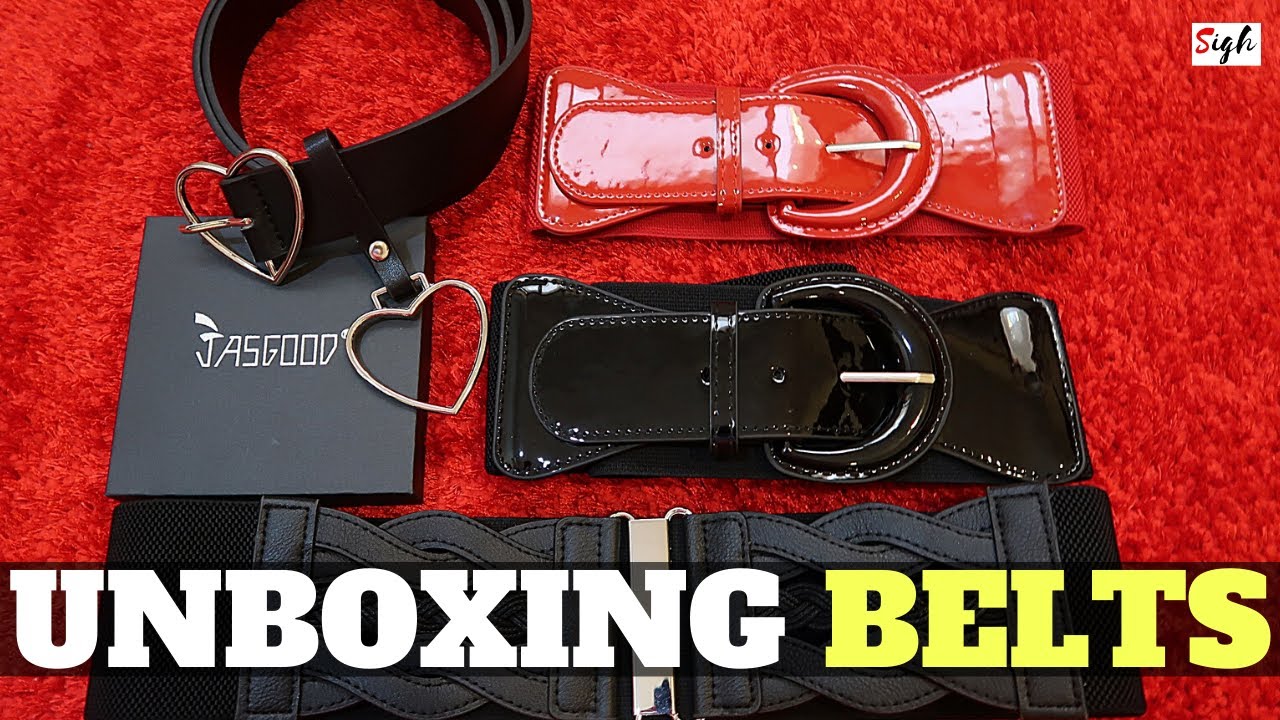 BELTS from JASGOOD * Unboxing and Product Review