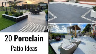 20 Tidy Porcelain Paving Jobs (Done in the UK)