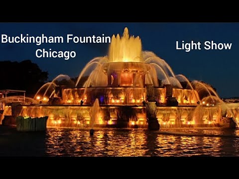 Video: Buckingham Fountain - Chicago Landmarks thiab Attractions