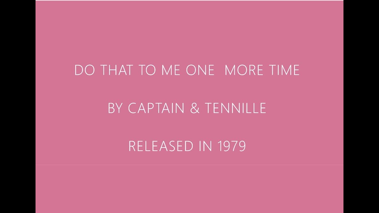 DO THAT TO ME ONE MORE TIME COVER YouTube