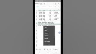 Penggunaan SUMIF di WPS OFFICE