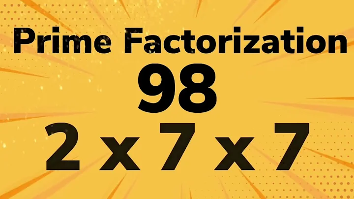 Prime Factorization of 98