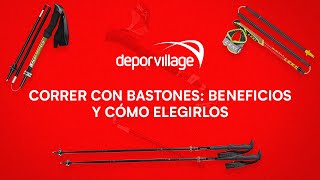 Correr con bastones: beneficios y cómo elegirlos - Deporvillage