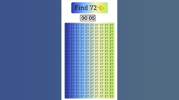 Find 72 #braintest #braingame #trendingshorts #shorts