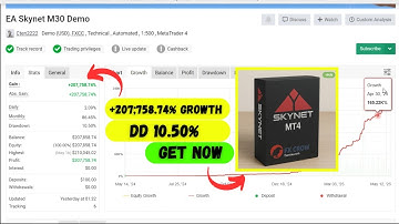 Skynet v8.75 EA MT4 | High-Tech Forex Robot | Advanced Trading AI 2025