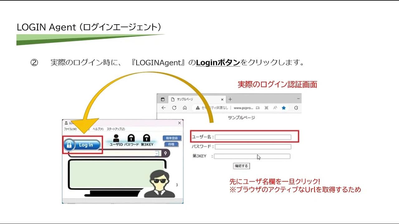 LOGIN Agent (ログインエージェント)のご紹介 YouTube