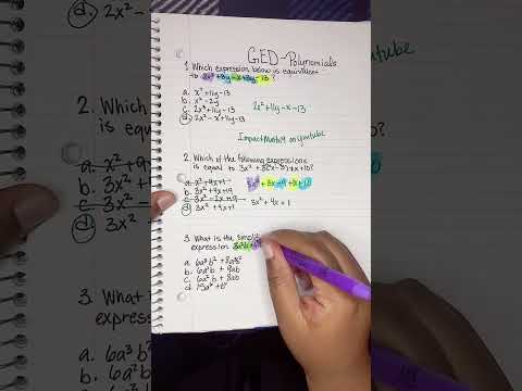 GED MATH -