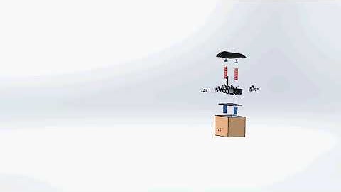 Speed Breaker Power Generator Animation
