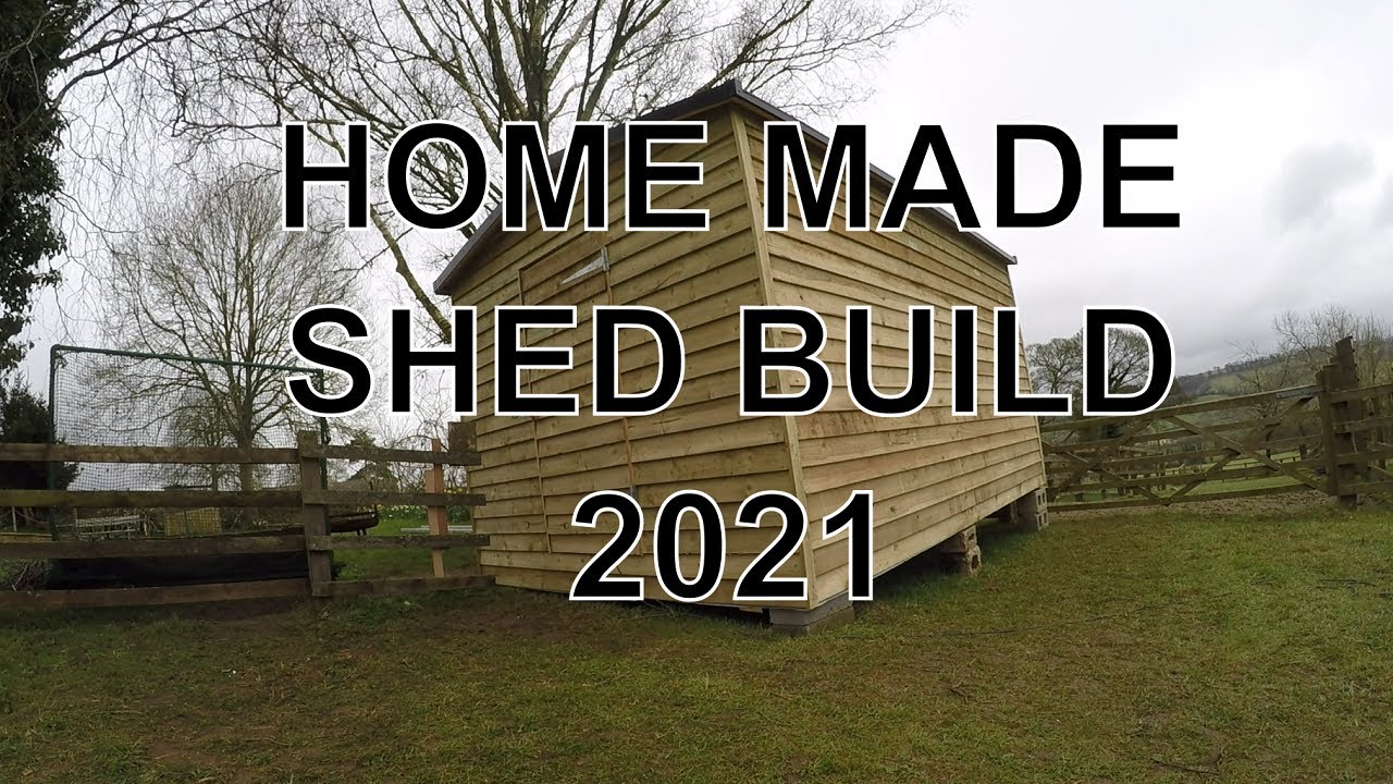 Home Made Shed Build 2021 YouTube