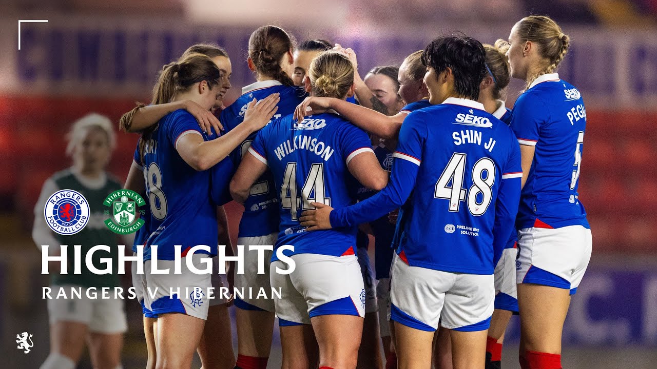 HIGHLIGHTS | Rangers Women v Hibernian | SWPL | 18 Jan 2026 - YouTube