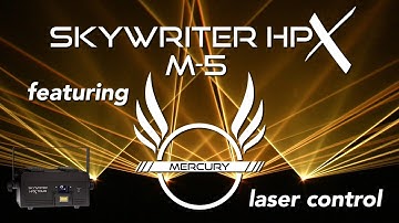 X-Laser Skywriter HPX M-5 with Mercury Laser Control