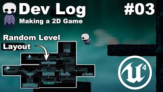 Random Level Generator - Making My Own 2D Roguelike Game - Dev Log #03 (Unreal Engine) screenshot 1