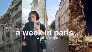 a week in paris vlog | winter days & studying for finals