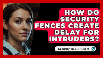 How Do Security Fences Create Delay For Intruders? - SecurityFirstCorp.com