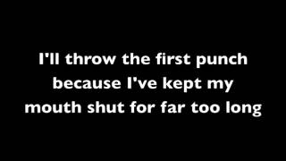 "First Punch" by Nothing More- Lyric Video chords