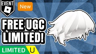 EventHunters - Roblox News on X: New FREE UGC Limited Item OUT NOW! Cute  White Hair” Not sure how much is available!    / X