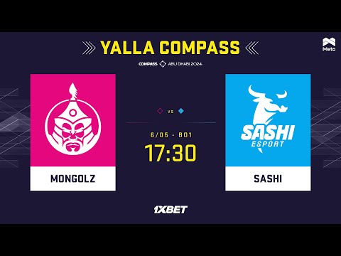 MONGOLZ vs SASHI - YaLLa Compass 2024 - Group stage - MN cast