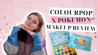 Colourpop x Pokemon Makeup Review!