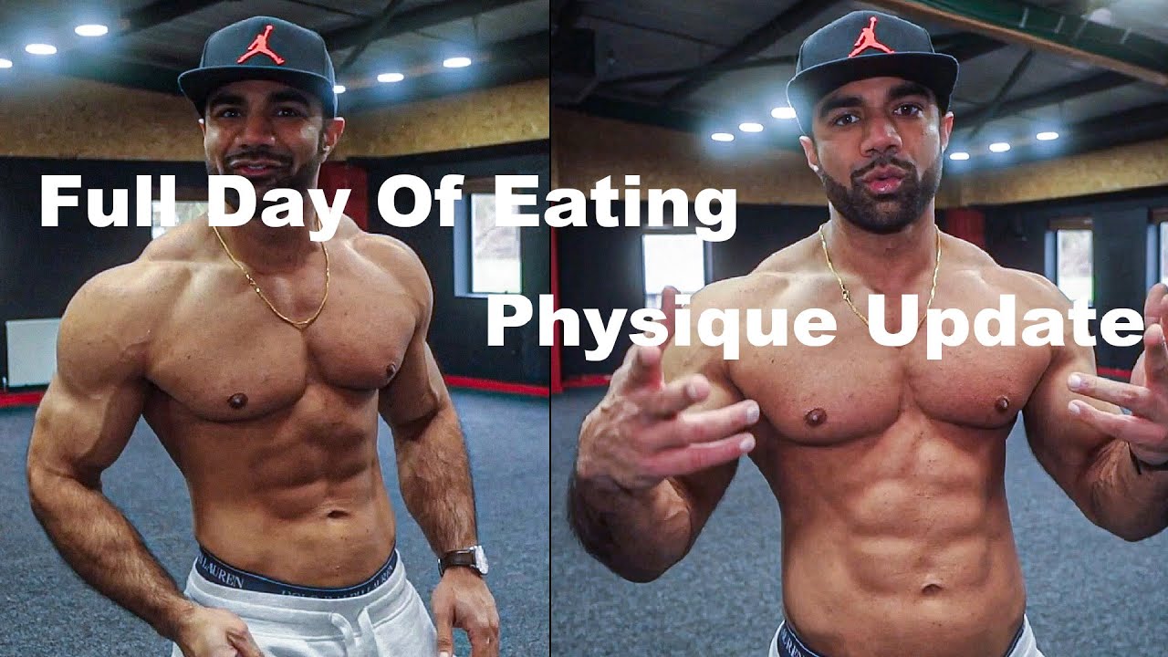 Full Day of Eating - With A Home Made Cheat Meal & Physique Update!