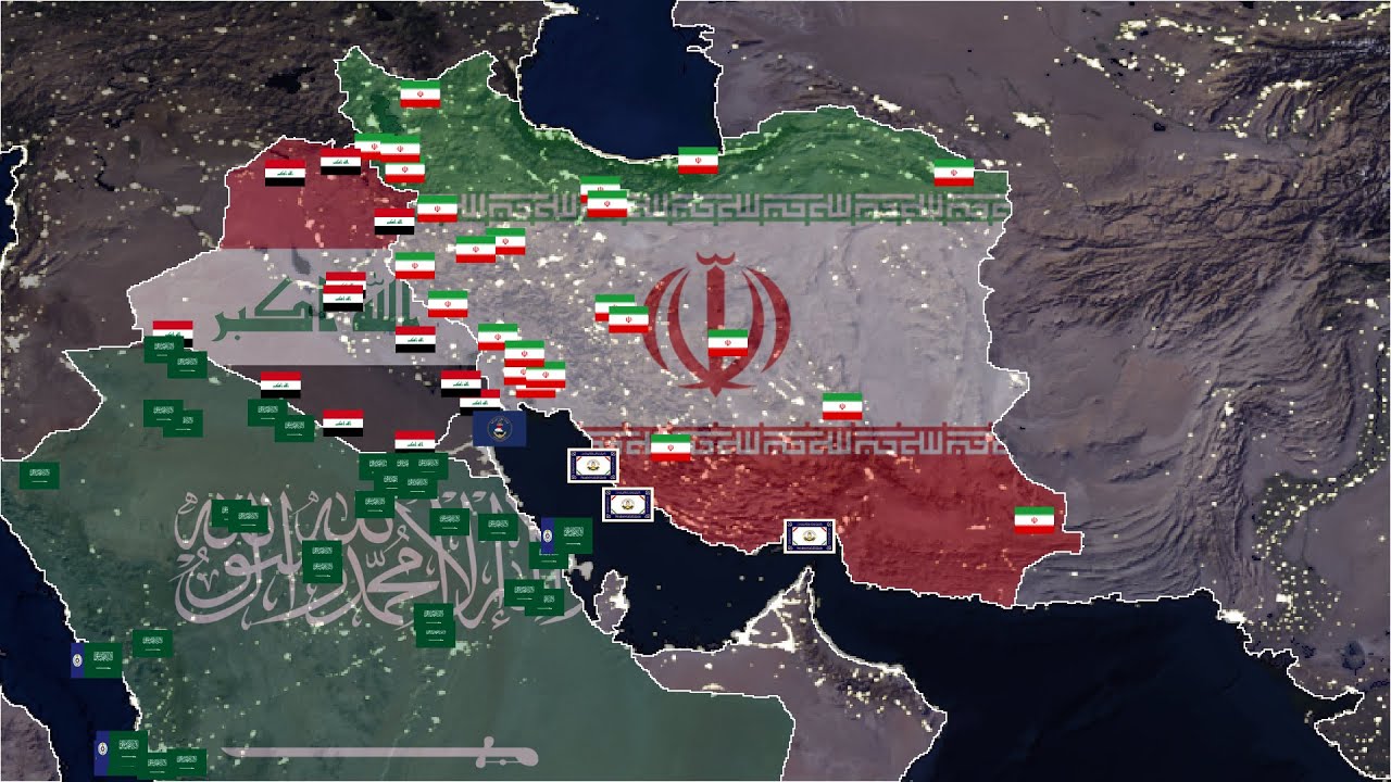 Iran vs Iraq vs Saudi Arabia in 2025 | No foreign help