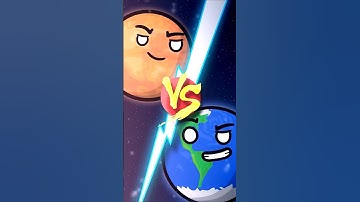 Mars VS Earth - Know the Facts! #earth #solarballs