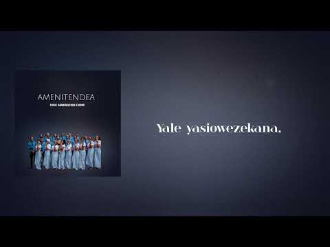 Free Generation Choir AMENITENDEA Official Lyrics Video