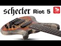 Бас-гитара 5 струн Schecter Riot-5 Mp3 Song