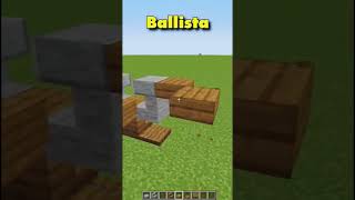 Ballista in minecraft #shorts #hack #1kcreater #viral