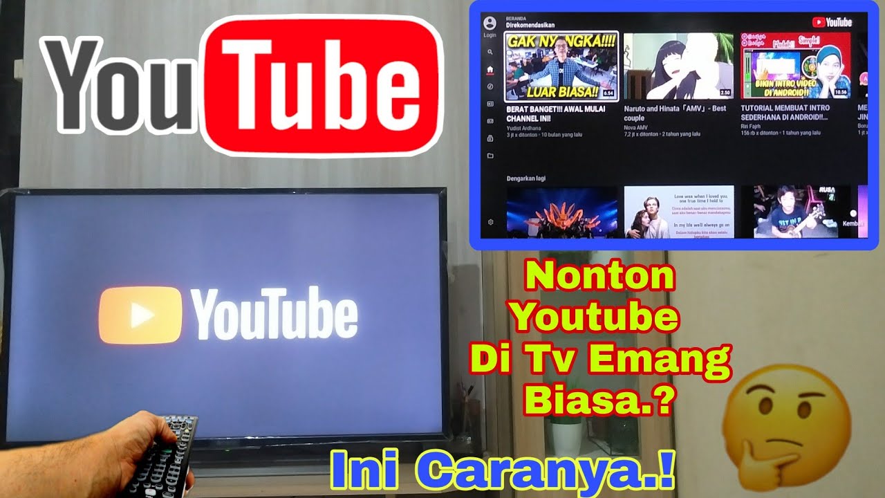 Cara Nonton Youtube Di Tv Tanpa Kabel..??!!|| Emang Bisa.?? 