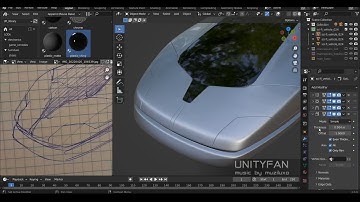 Sci-Fi vehicle 024 01 - 01 - 3D modeling - 4x timelapse