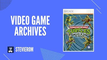 Teenage Mutant Ninja Turtles: Turtles in Time Re-Shelled Xbox 360 / 2009 / Video Game Archives