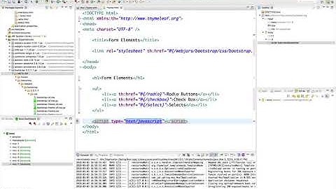 13 Using Bootstrap CSS by WebJars