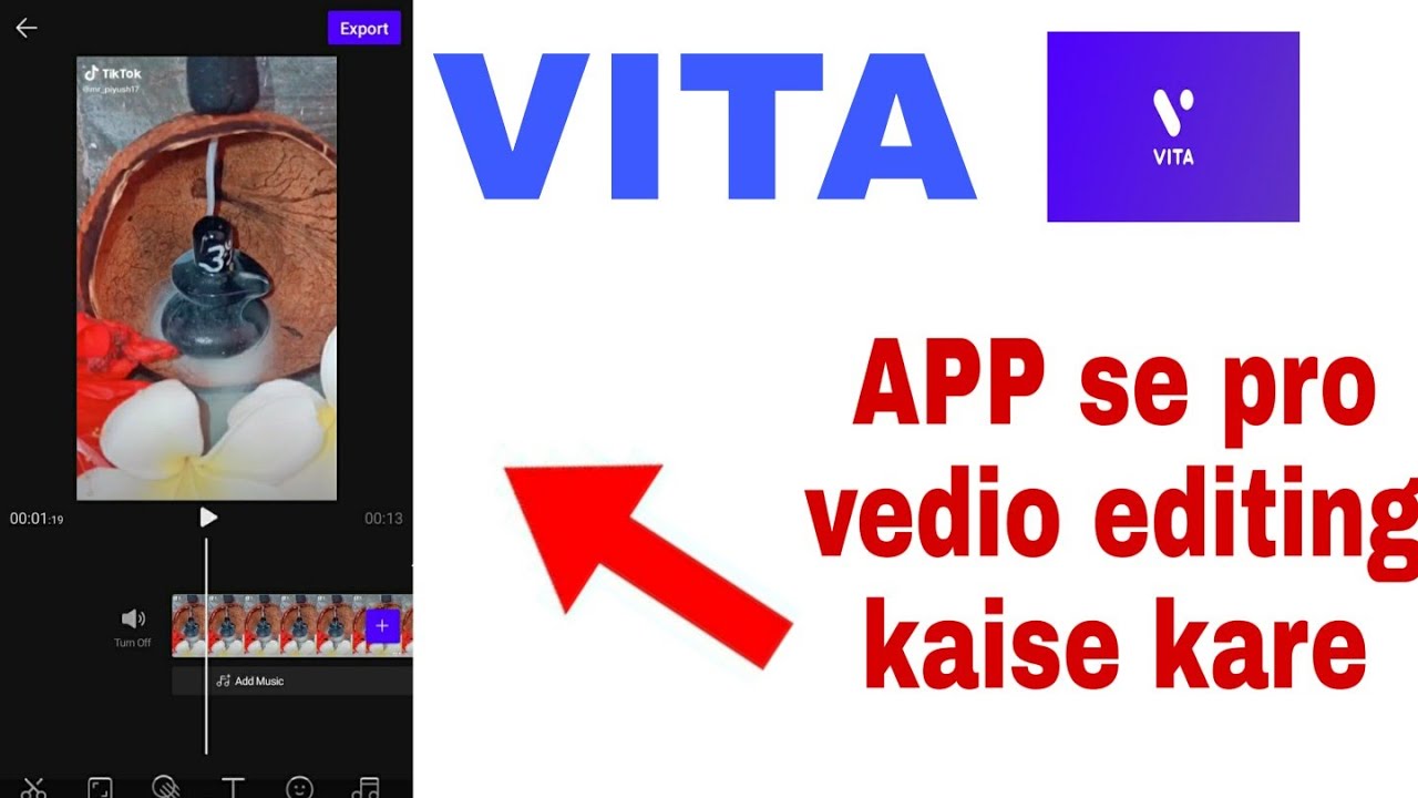 Vita 👉app se video 👌editing kaise kare👌 - YouTube