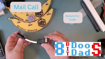 My first mail call video with a few fun things. Atari, Commodore, bananas and Ifixit cordless.
