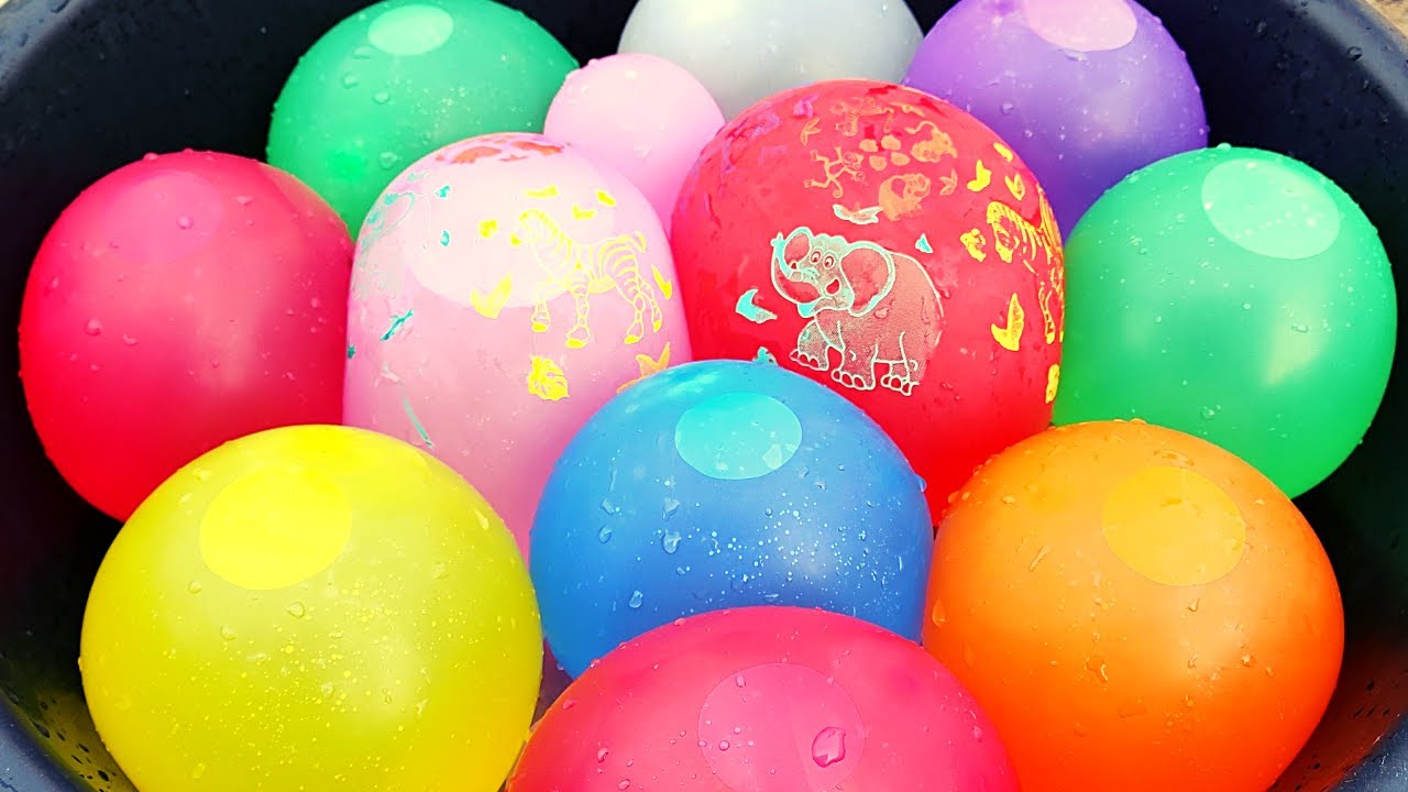 Kids fun water balloons pop video !! Balloons pop !! Episode - 55!!