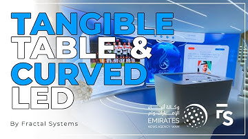 WAM Tangible Table & Curved LED - Fractal Systems