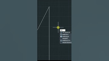 mirror command in autocad || mirror command #shorts #autocad