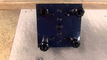 AutoDrill Fixed ER32 Head Staggered Spindles