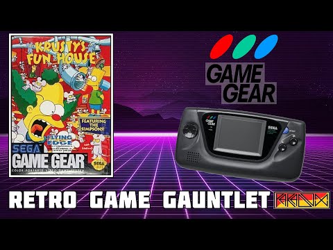 Krusty's Fun House - Retro Game Gauntlet - 4 Ступень (Game Gear) (Часть 2)