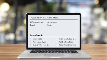 Meta-Analysis with CMA - Case Study: St. John