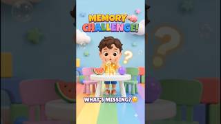 Full 🧠 Memory Challenge for Kids | Find the Missing Object! 👀 | Brain Game #short #shorts Guide