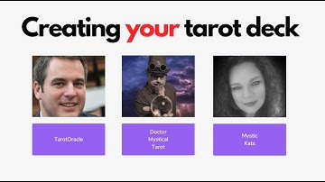 How to create YOUR OWN tarot deck - LIVE!