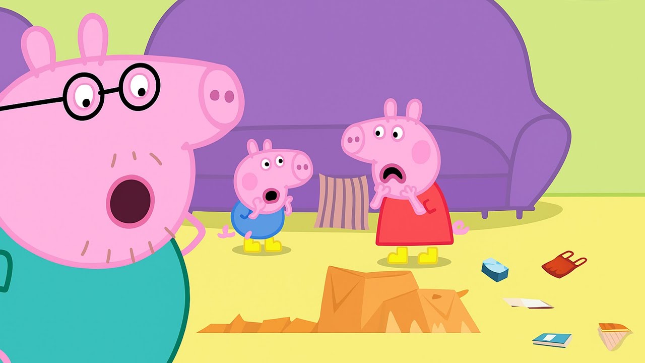A Day At Home Without Mom And Dad | Peppa & George Fun Day at Home🏡🐷 | Funny Peppa Pig Animation
