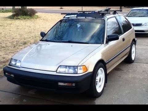 1990 Honda Civic Hatchback Dx Ef Youtube