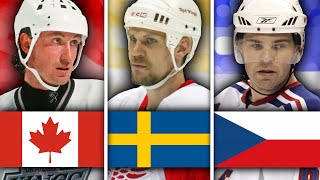 The Greatest NHL Player Of All Time From Every Country