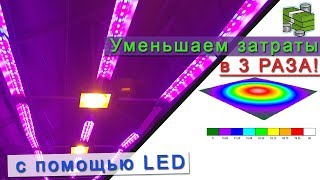 Освещение для теплиц 💡 Уменьшить затраты на электричество в 3 РАЗА реально!