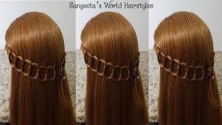 Simple & Unique Hairstyle • Suitable For All • Long & Short Hair • Sangeeta's World