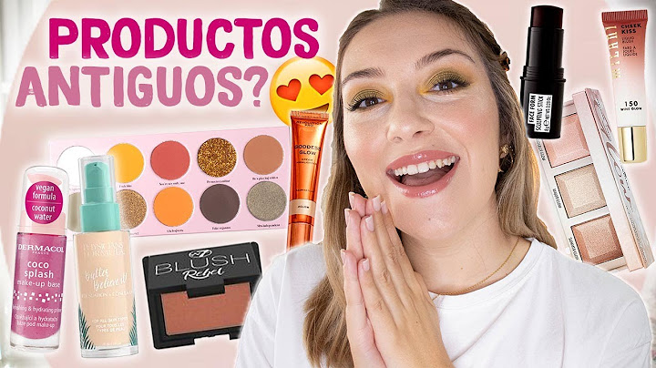 🤩 Rescatando Maquillaje Antiguo + ME MAQUILLO CON ELLOS!✨